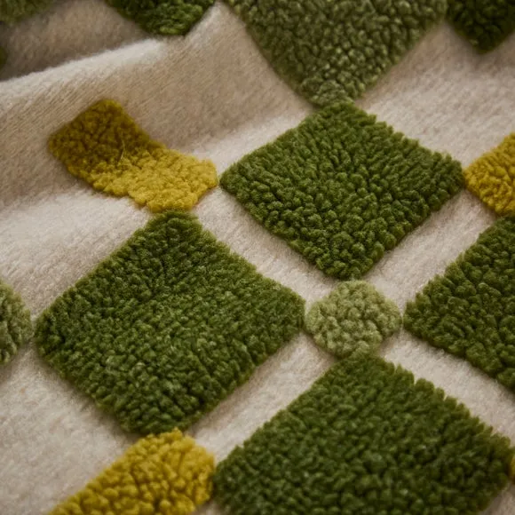 Welsh Blanket Sherpa Jacquard Throw 130cm x 170cm 2
