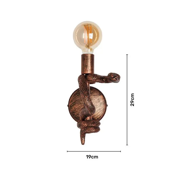Snake Plug In Wall Light 6