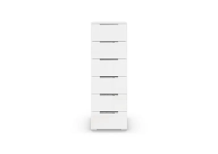 Cairns 6 Drawer Chest - White