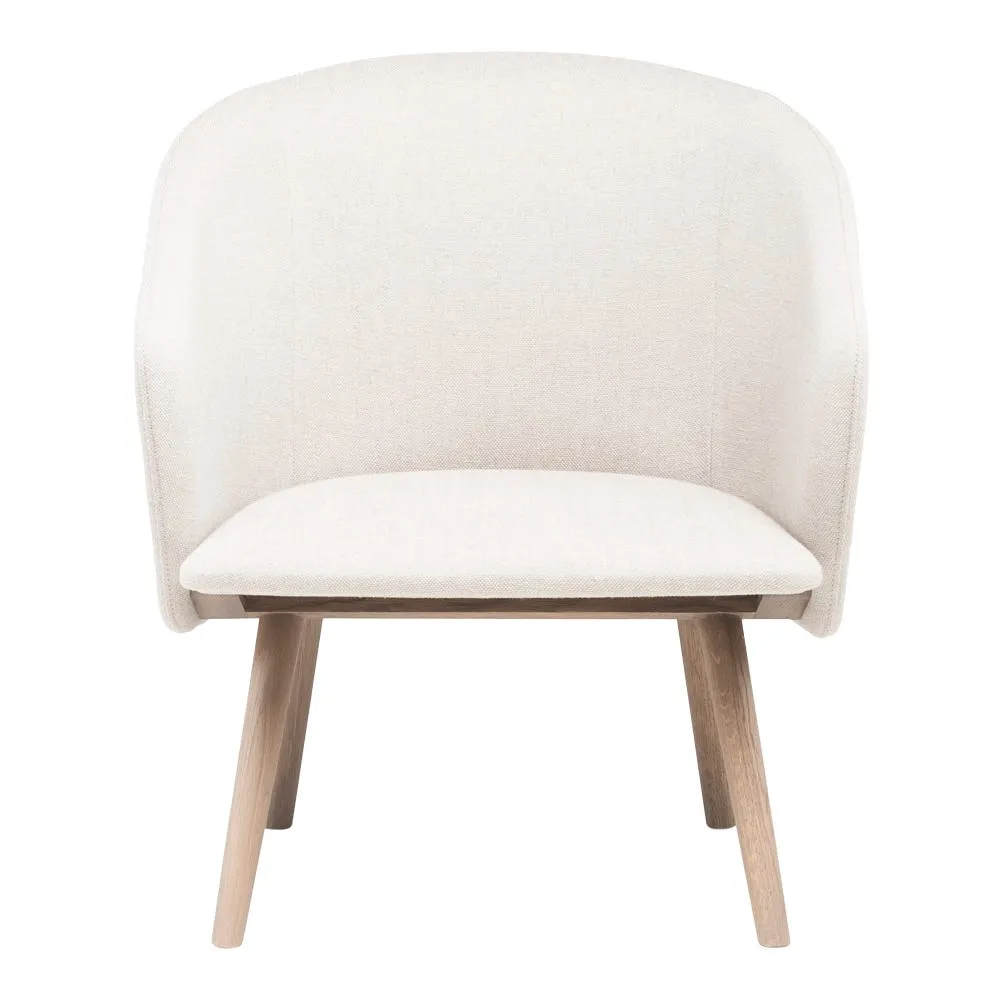 De La Espada Saia Lounge Chair in Oak and Sunniva 717 2