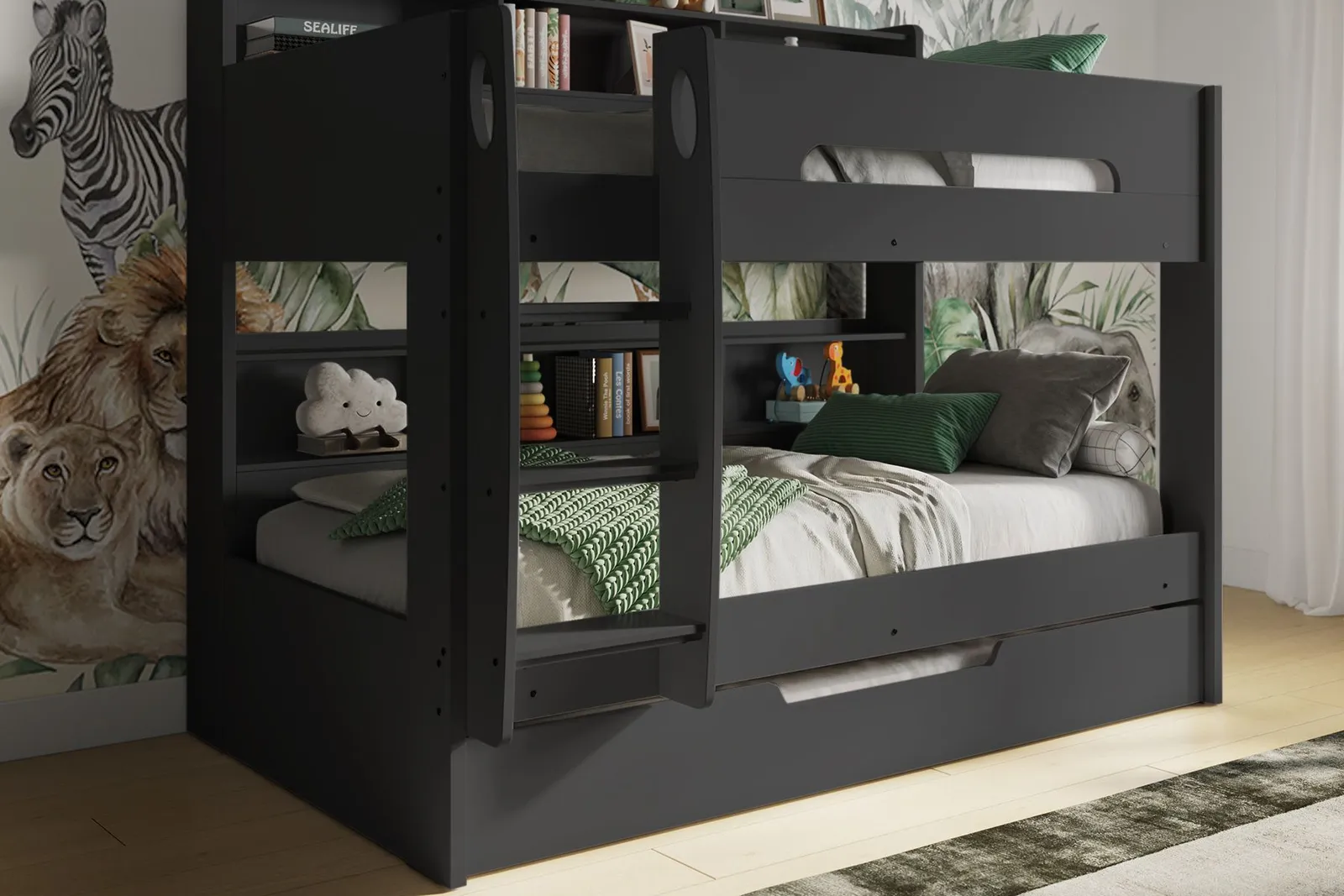 Flair Interstellar Bunk Bed in Grey 5