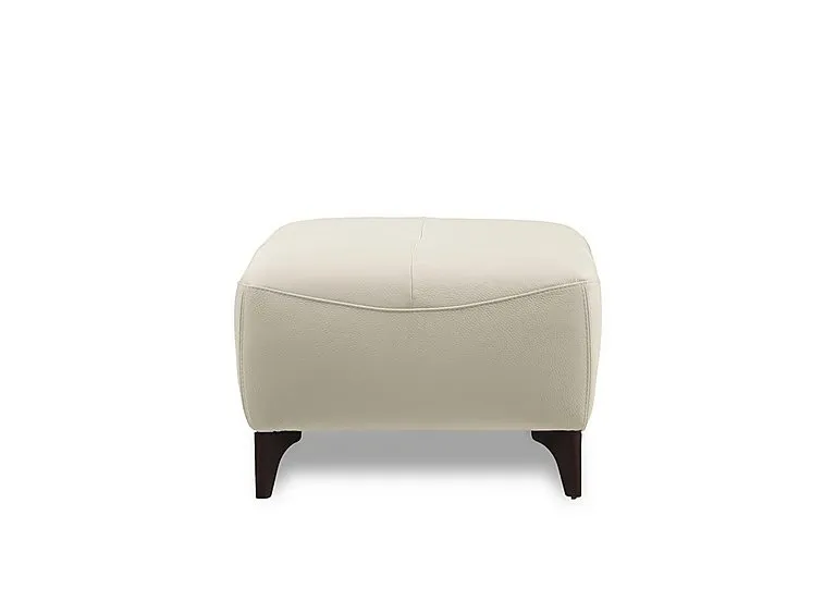 Nicole Leather Footstool