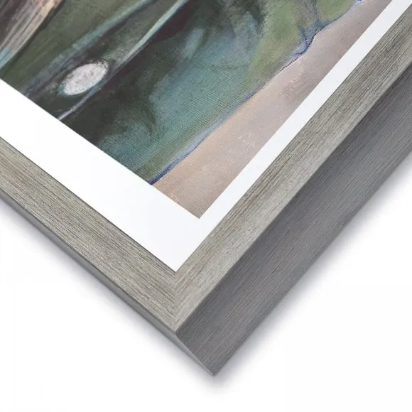 Cedar & Sage Angus Highland Cow Framed Print 2
