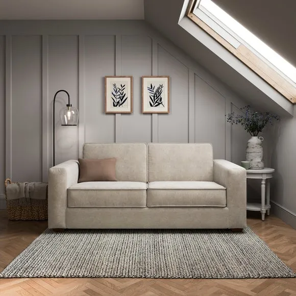 Claude Soft Tonal Chenille 3 Seater Sofa Bed 2