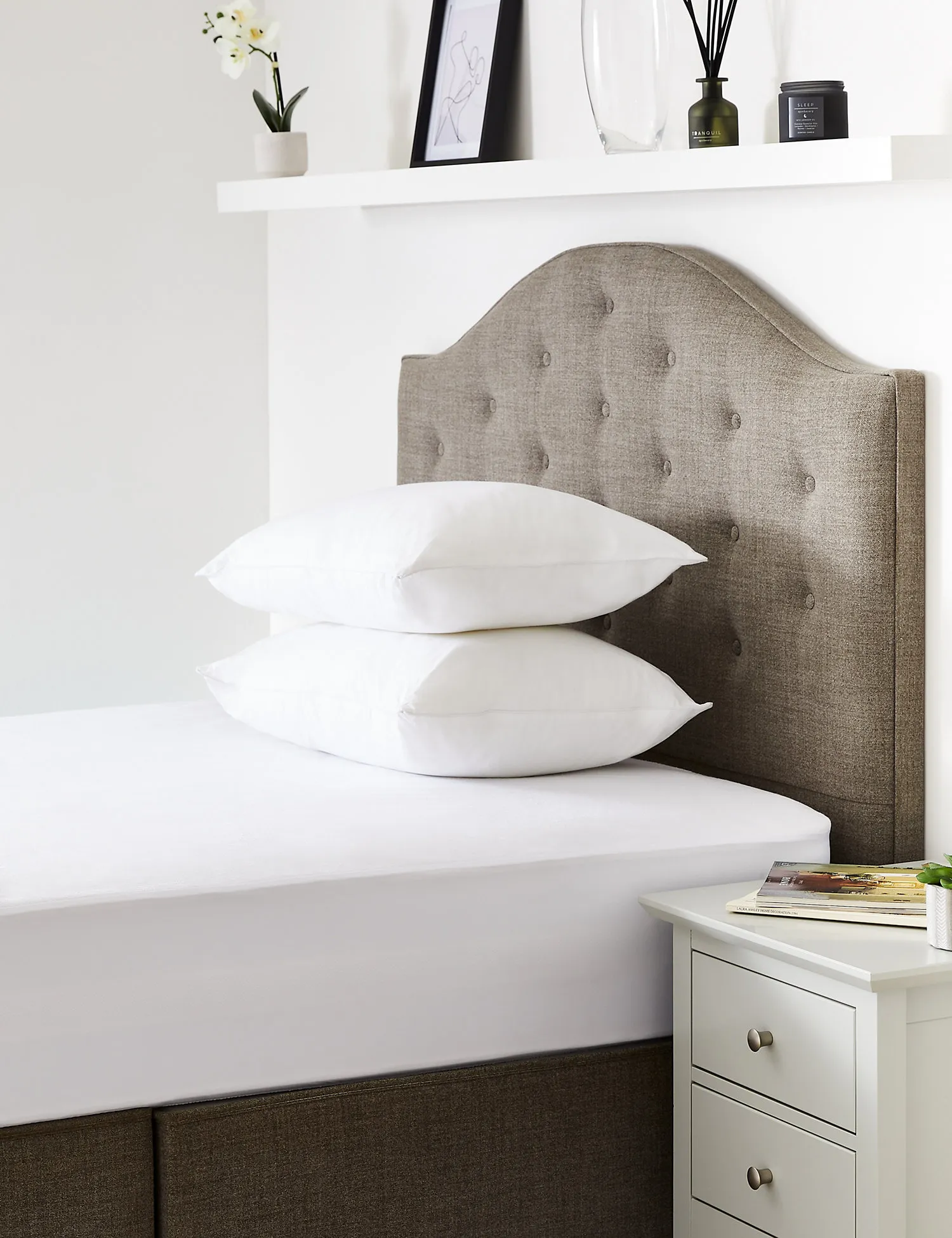 M&S Terry Waterproof Mattress Protector