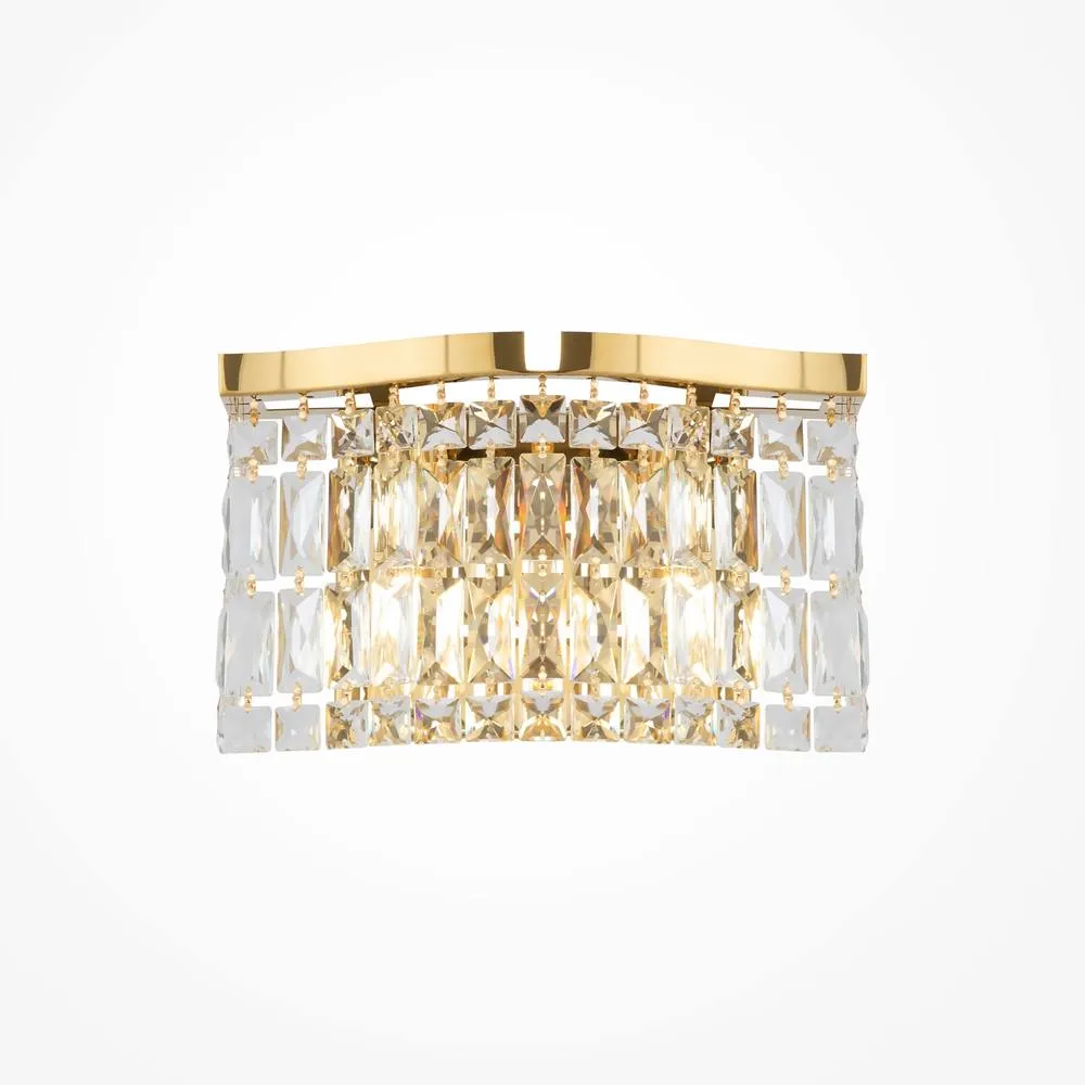 Netlighting Maytoni Dune Modern 2 Light Wall Lamp Gold E14