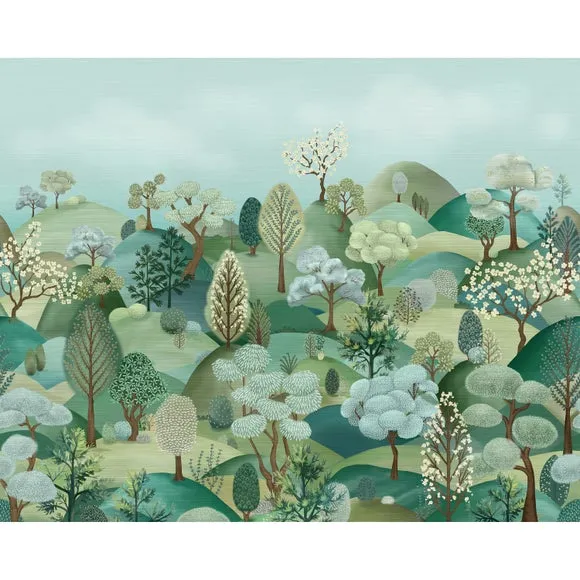 Hillside Wall Mural 2