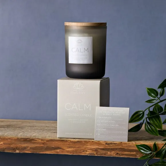 Serenity Calm Bergamot, Lavender & Sandalwood Candle 1