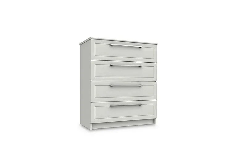 Bexley 4 Drawer Chest - White
