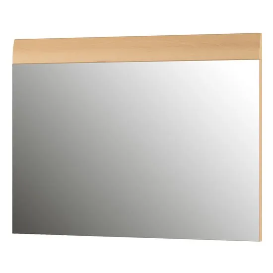 Adrian Wall Bedroom Mirror With Noble Beech Frame