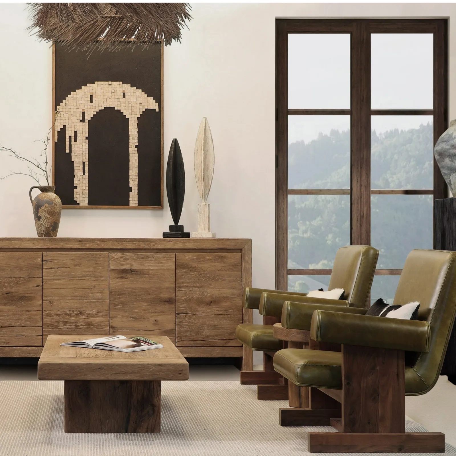 Aros Coffee Table 135X70X34Cm, Brown Oak | Barker & Stonehouse 2