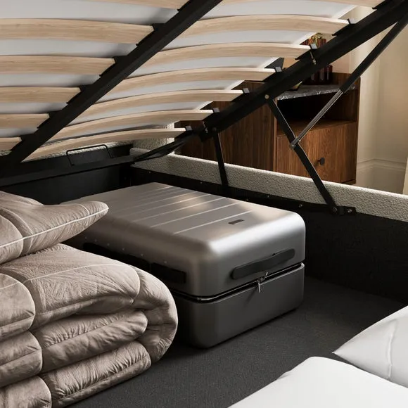 Alara Chenille Ottoman Bed 4