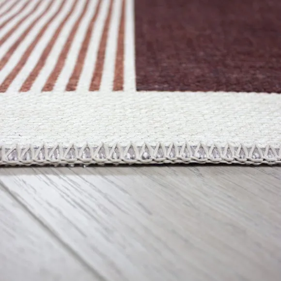 Regalis Geometric Washable Rug 4