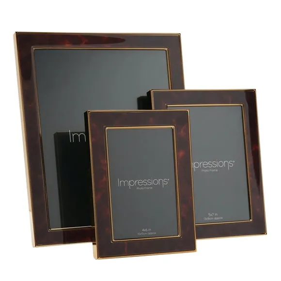 Impressions Gold Tortoiseshell Photo Frame 5