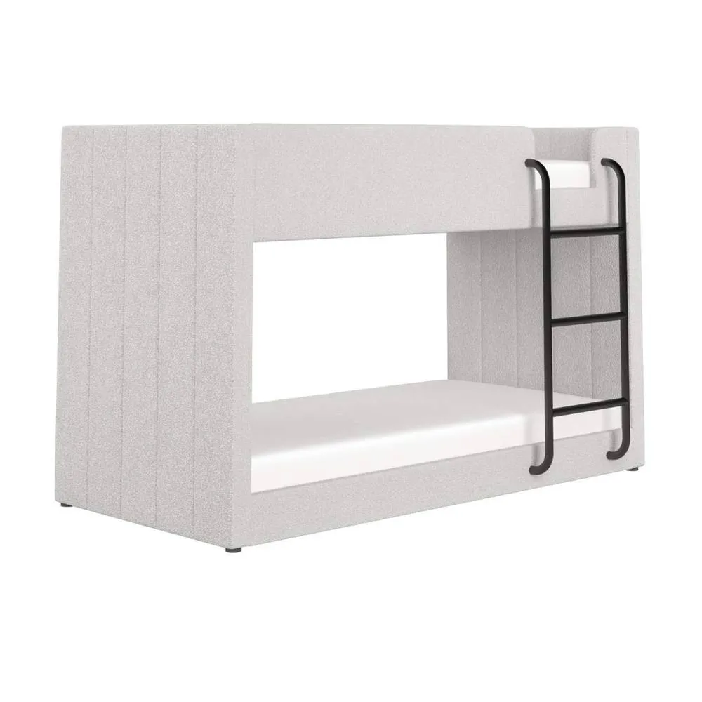 Flair Eden Fabric Bunk Bed in Beige 4