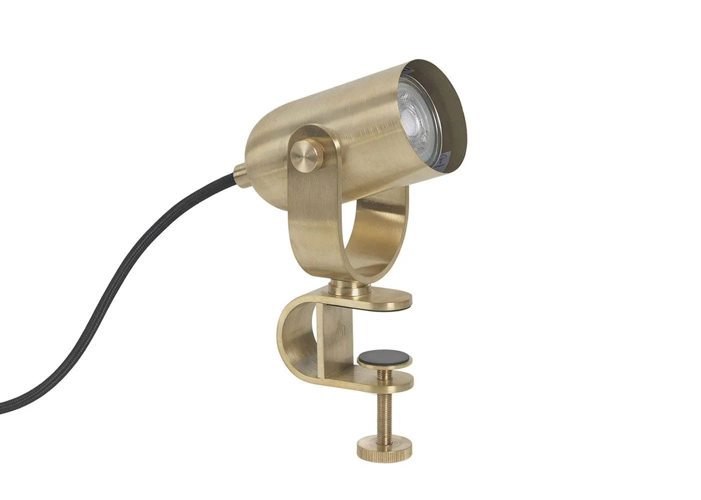 ferm LIVING Ruuvi Clip Lamp Brass 1
