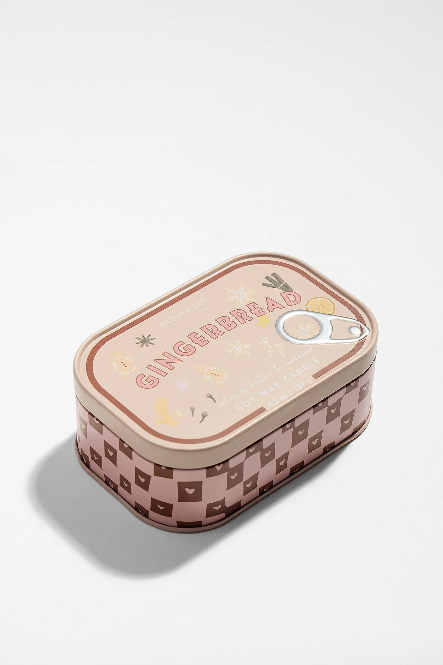 Paddywax Gingerbread Tin Soy Wax Candle ALL