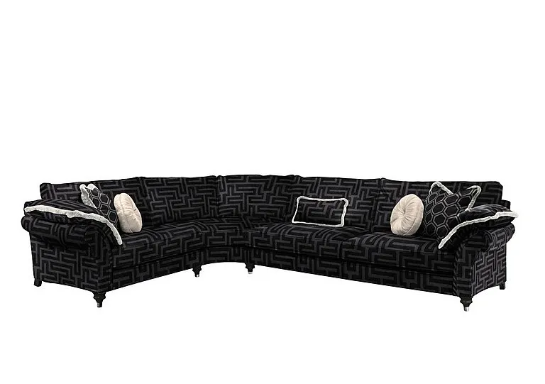 Princeton Ruched Medium Left Hand Facing Corner Sofa