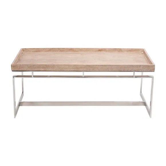 Evelyn Natural Antique Coffee Table 5