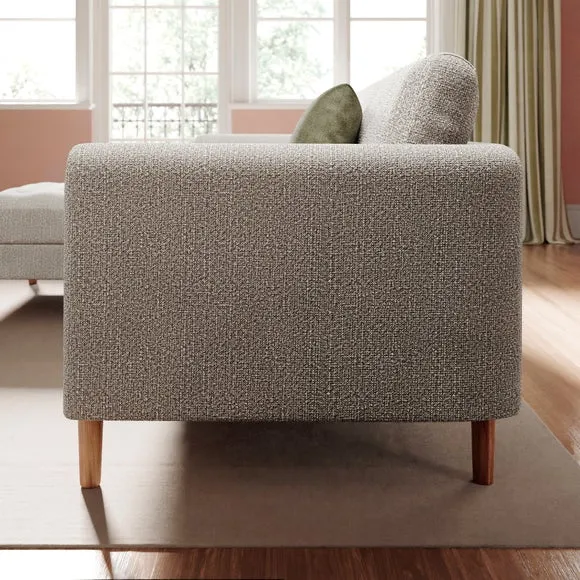 Max Multi Yarn Boucle Corner Chaise Sofa 3