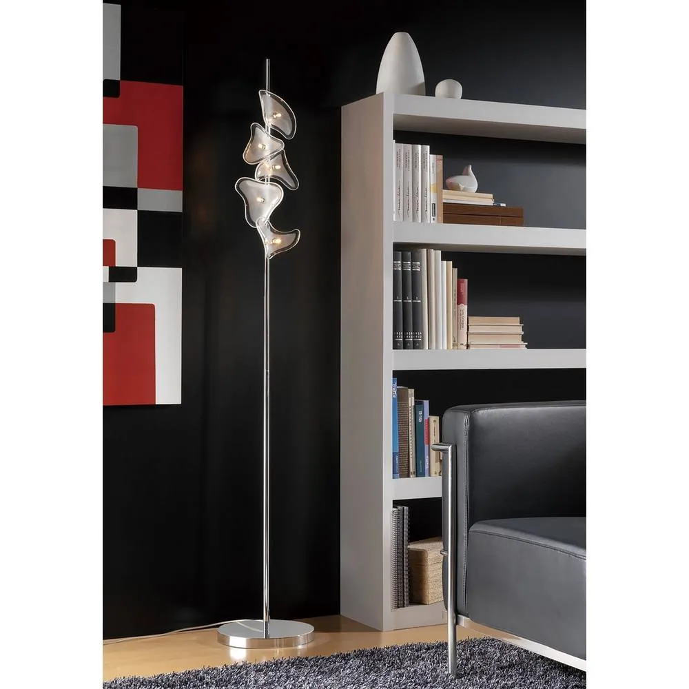 Netlighting Otto Ceiling Wall 2 Light G4 Bar Chrome NOT LED CFL Compatible in Silver 5