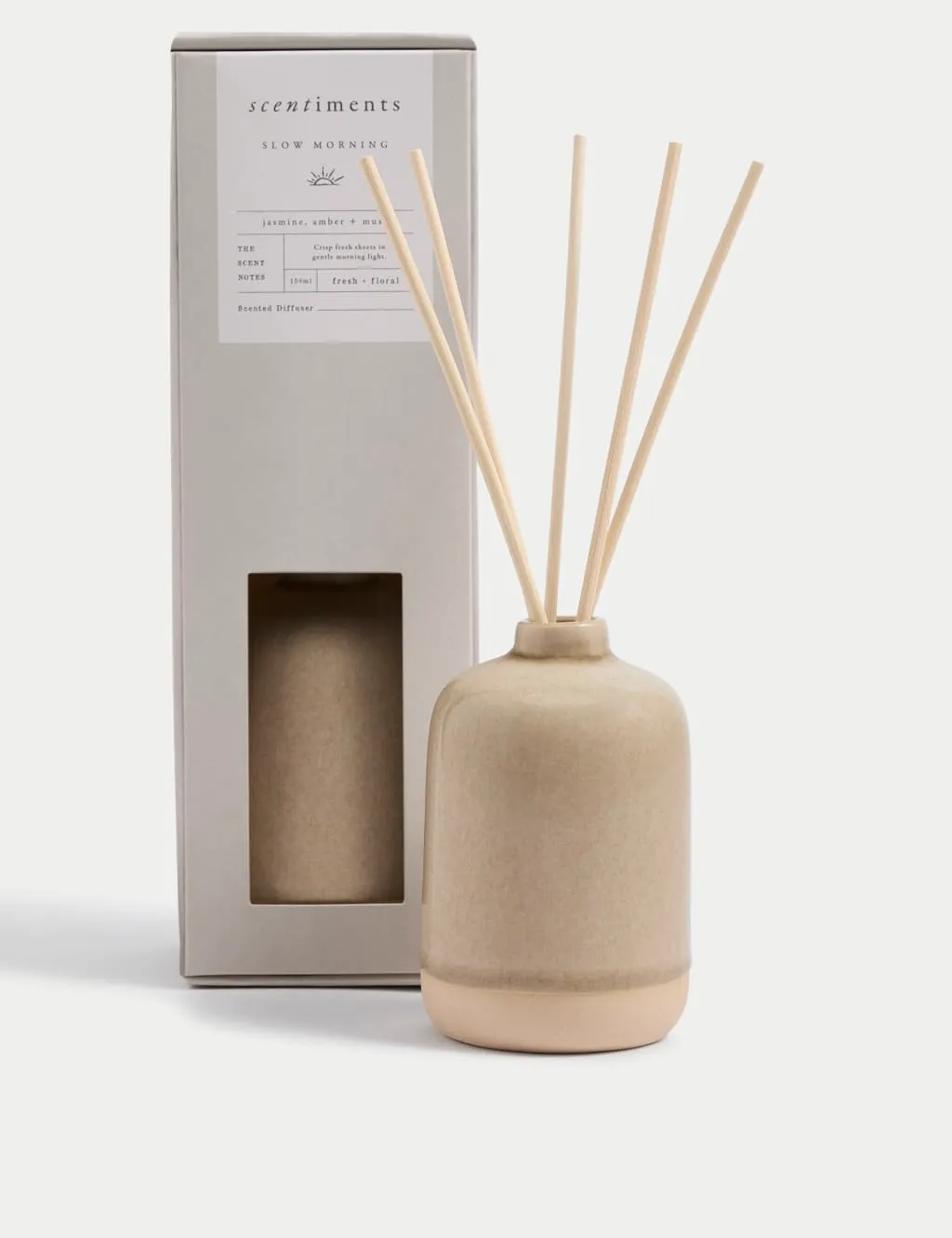 Scentiments™ Slow Morning 150ml Diffuser Natural Mix