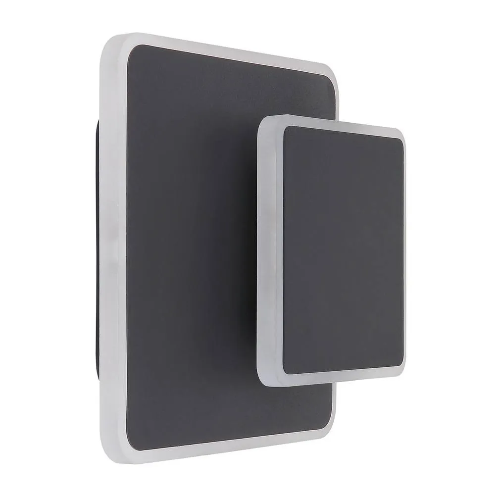 Netlighting Many Integrated LED Wall Lamp Black 2x LED 3000K 2