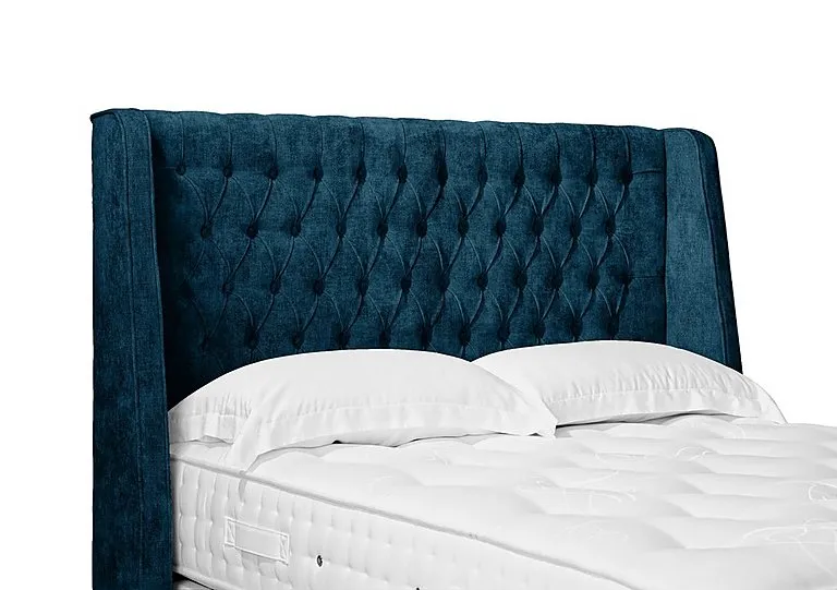 Artisan Collection Belgrave High Floor Standing Headboard - Double - Daytona Ocean