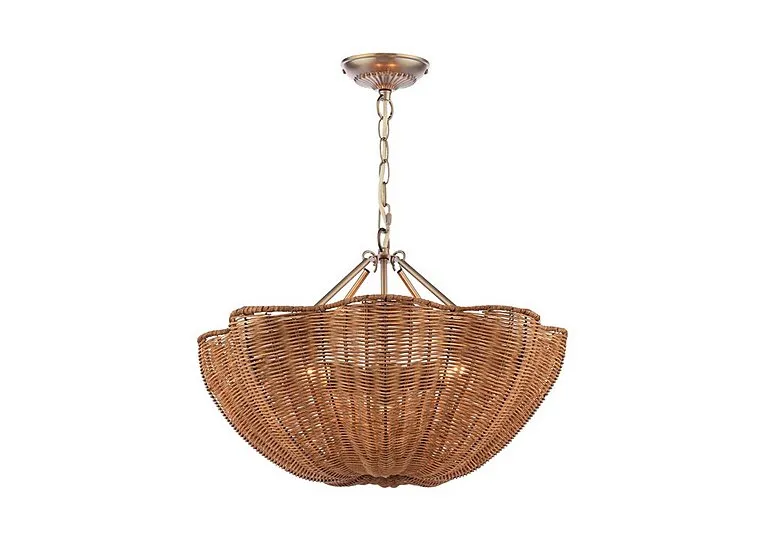 Braywick Rattan 3 Light Ceiling Pendant