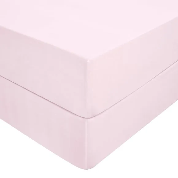 Set of 2 Pure Cotton Fitted Bed Sheets 2