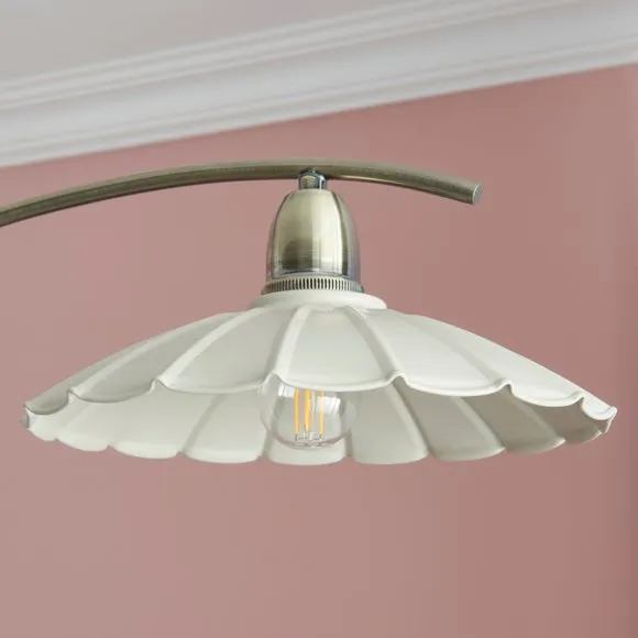 Maya Scallop 3 Light Adjustable Diner Ceiling Light 5