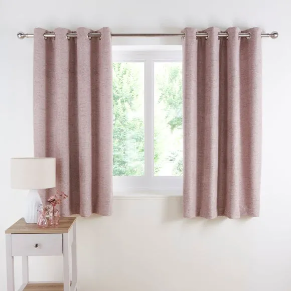 Churchgate Swithland Herringbone Eyelet Curtains (Blackout Available) 5