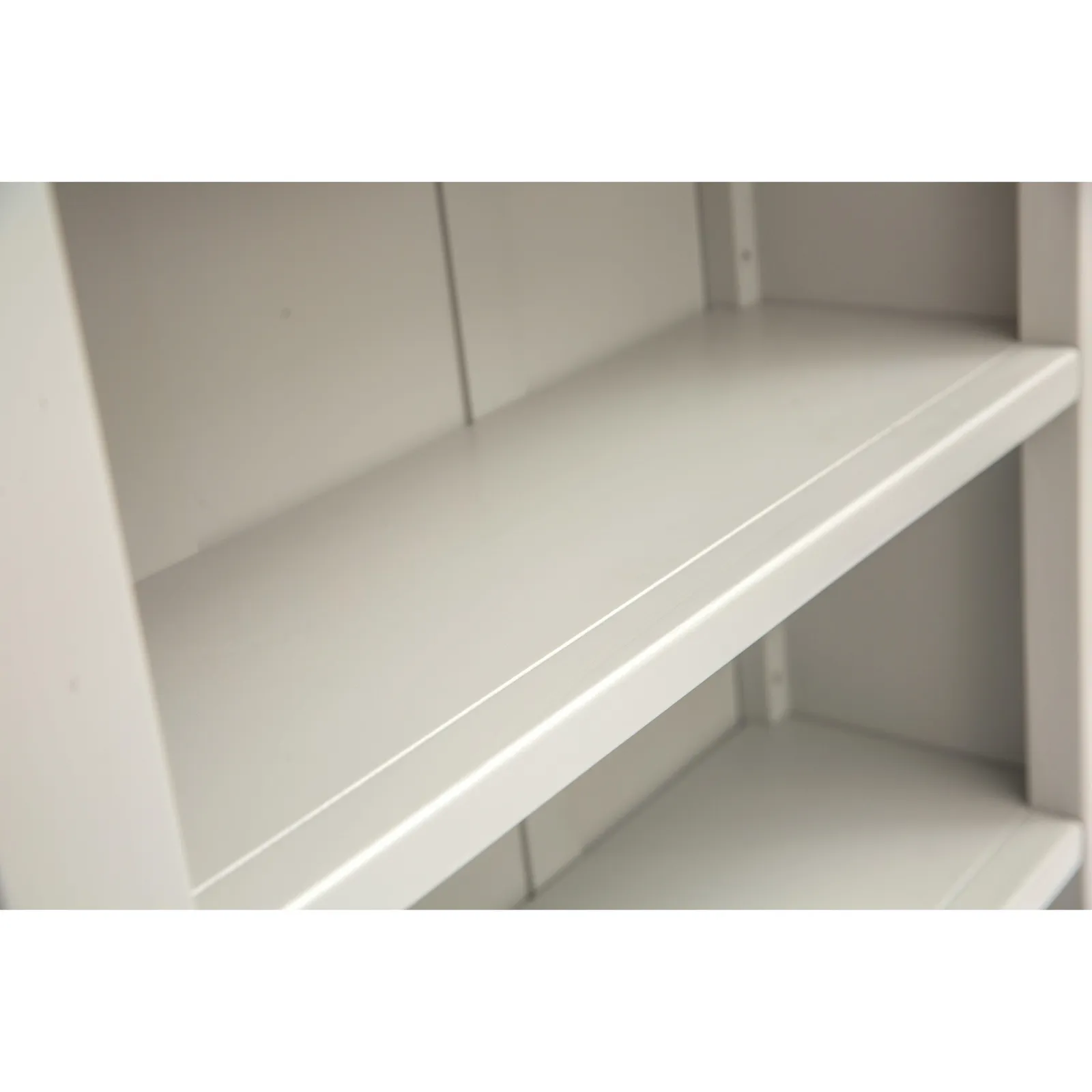 Cabinet Bits Bookcase 90x70x25cm in Light Grey 4