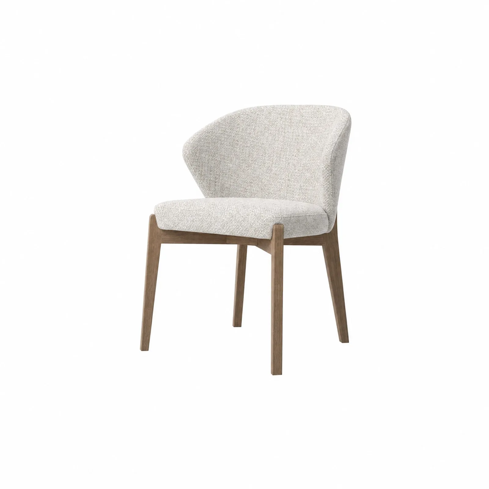 Pure Furniture Barnet Dining Chair, Cream | Barker & Stonehouse 3