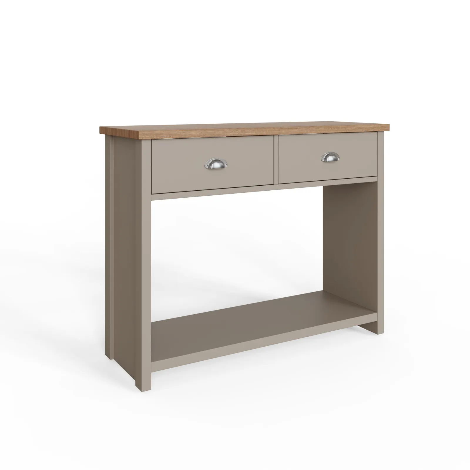 GFW Lancaster Console Hall Table in Grey 3