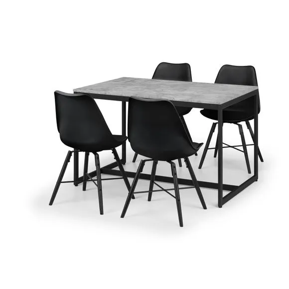 Kari Set of 2 Dining Chairs, Faux Leather 5