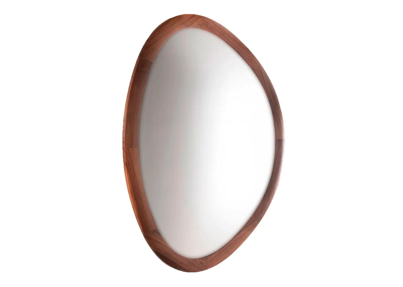 Porada Giolo Wall Mirror Walnut Large