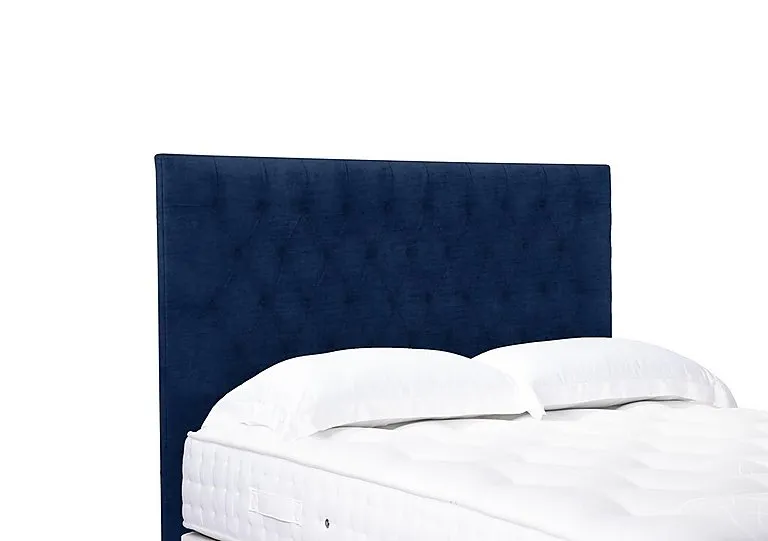 Artisan Collection Orton High Floor Standing Headboard - Single - Aston Navy