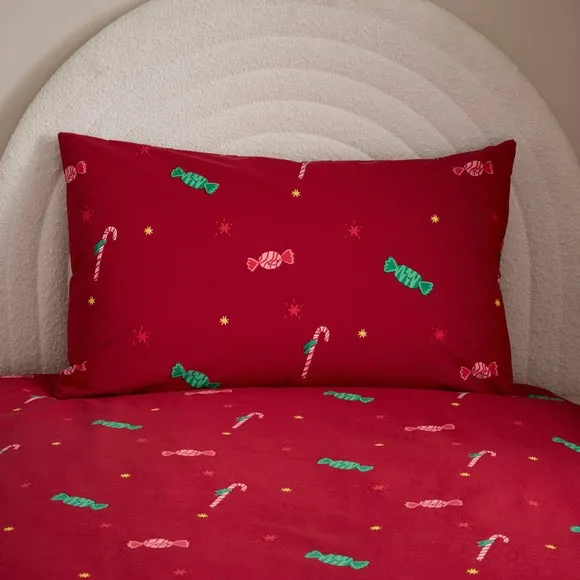 Traditional Christmas Duvet Cover and Pillowcase Set 3
