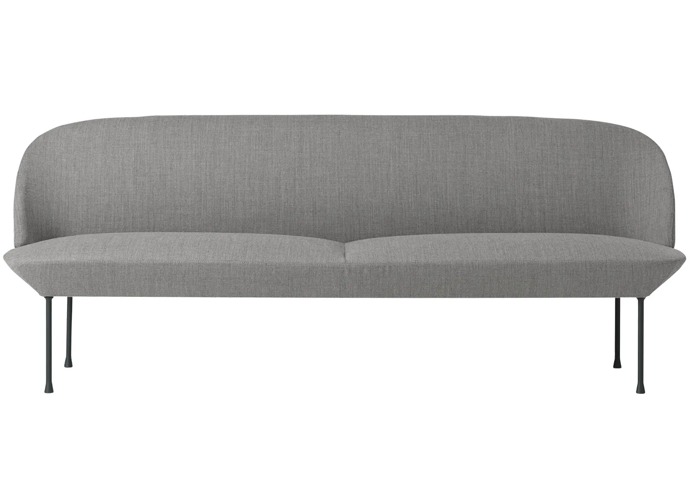 Muuto Oslo 3 Seater Sofa Fiord 151 Grey 1