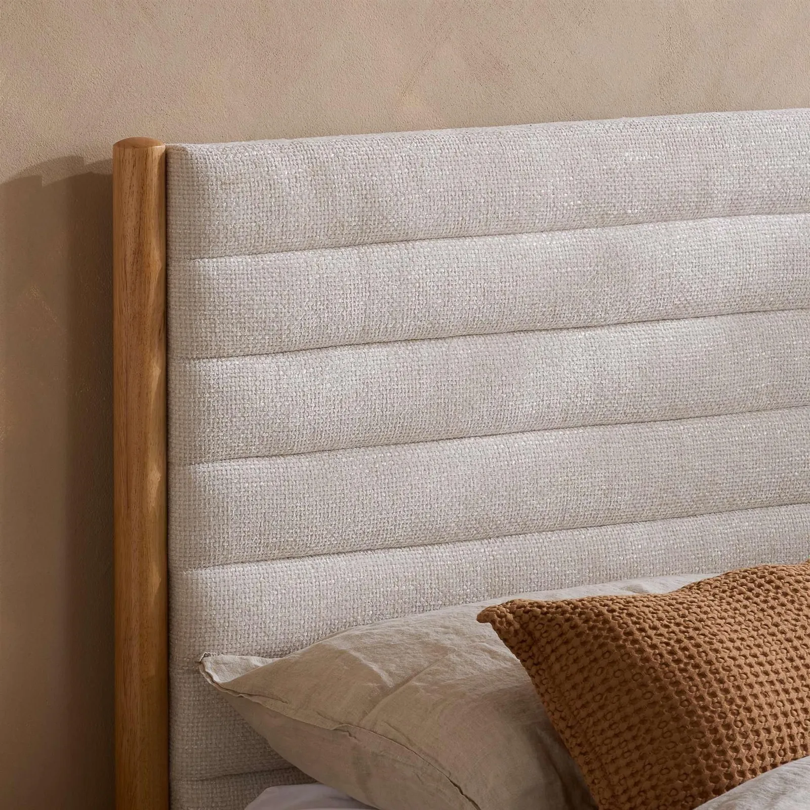 Birlea Arabella Grey Velvet Fabric & Wooden Drawer Storage Bed Frame King in Pale Grey 4