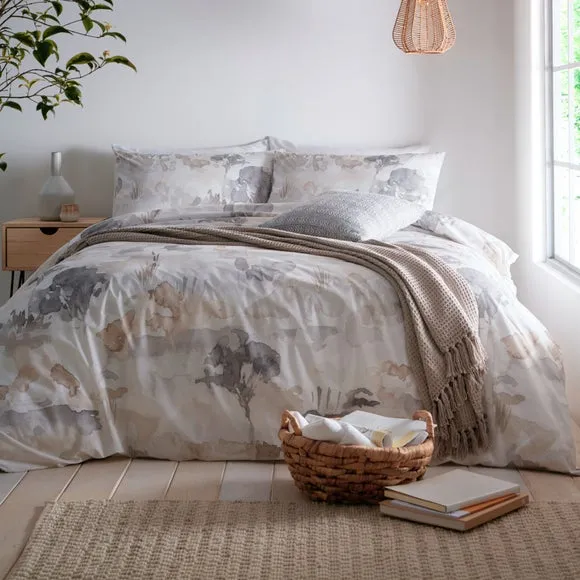 Edale 100% Cotton Duvet Cover & Pillowcase Set 1