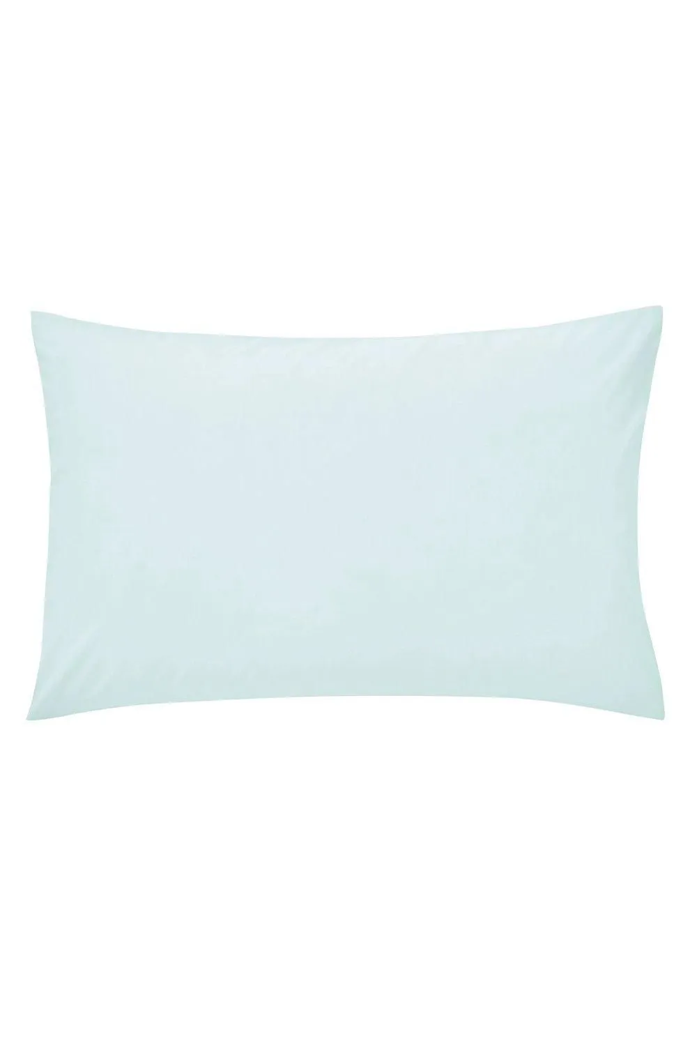 Helena Springfield 'Plain Dye' Polycotton Standard Pillowcase in Duck Egg Blue 1