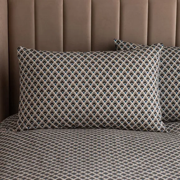 Elea 100% Cotton Duvet Cover and Pillowcase Set 2