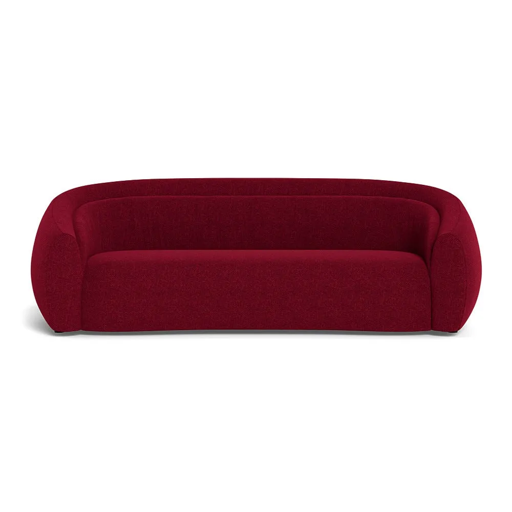 Heal's Flora 4 Seater Sofa St Mortiz Wool Red