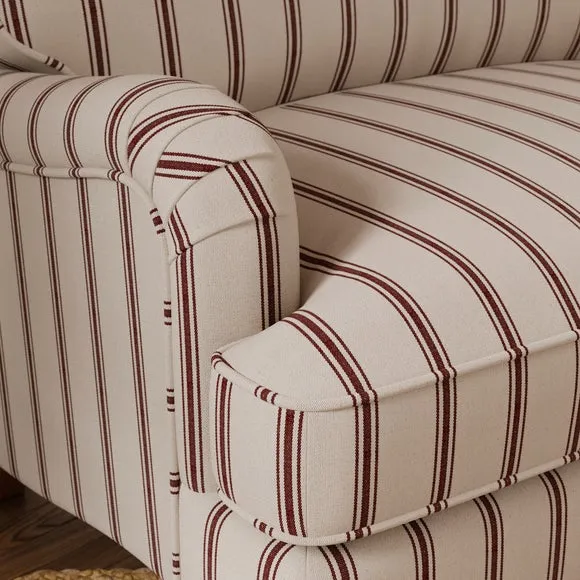 Beatrice II Folkstone Stripe Single Snuggle Sofa Bed 4