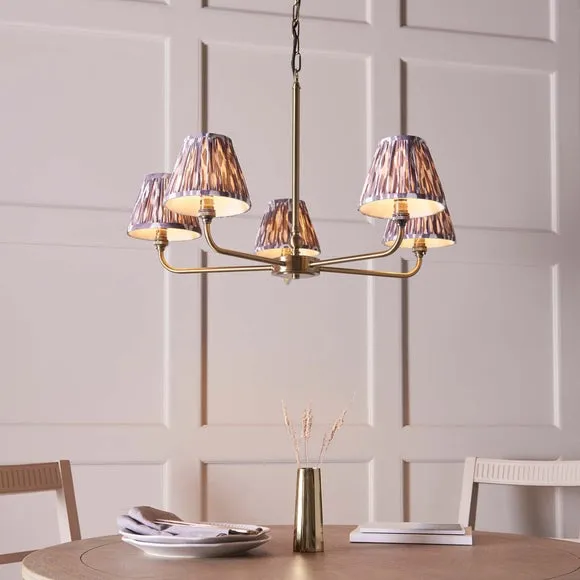 Vogue Leila 5 Light Adjustable Chandelier 2