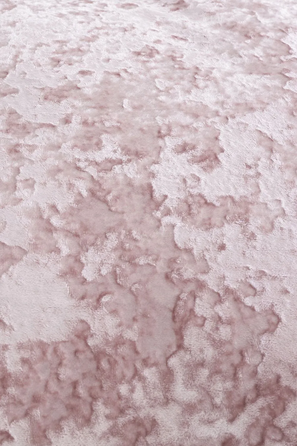 Catherine Lansfield Crushed Velvet Duvet Cover Set - Soft, Durable & Luxury Finish in Light Pink 4