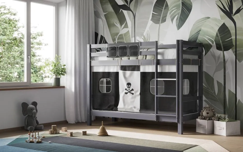 Flair Callisto Shorty Bunk Bed in Grey 6