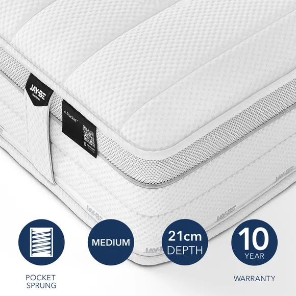 Return - Jay-Be 1000 E Pocket Eco Truecore Mattress, Single